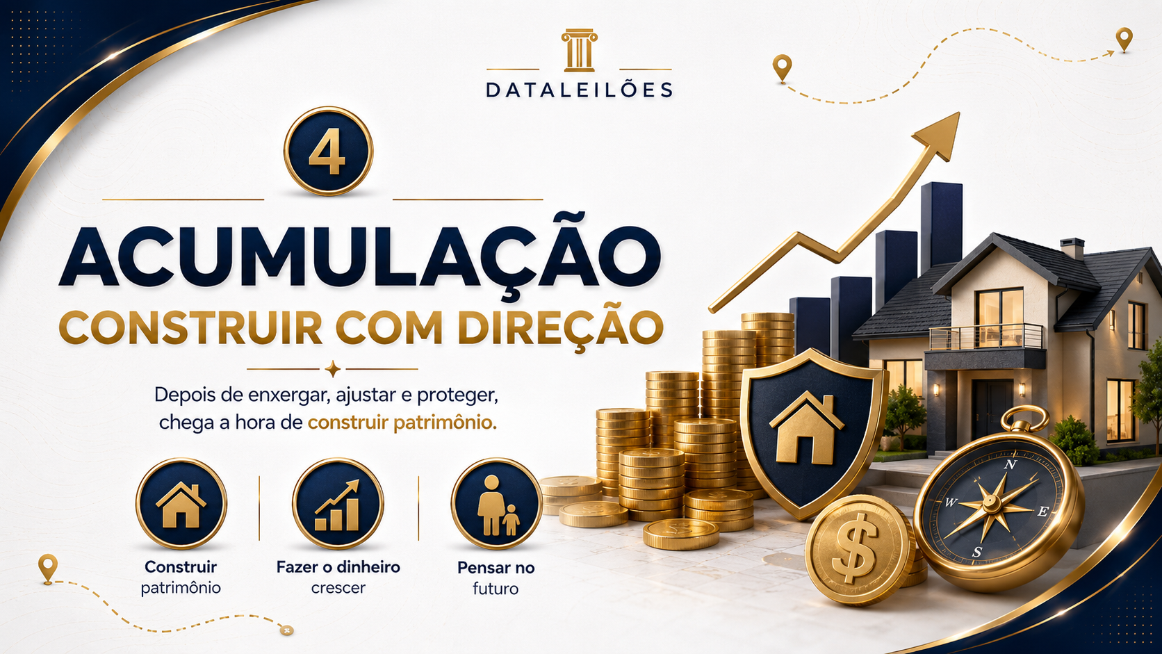 Etapa de acumulação do curso Mapa das Finanças